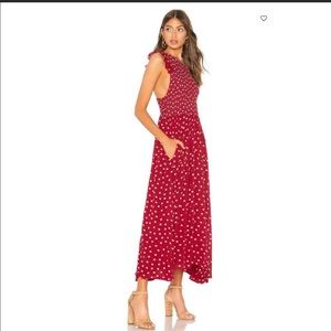 Free People Polkadot Butterfly Dress, SizeXS (fits S), retail $135, lightly worn